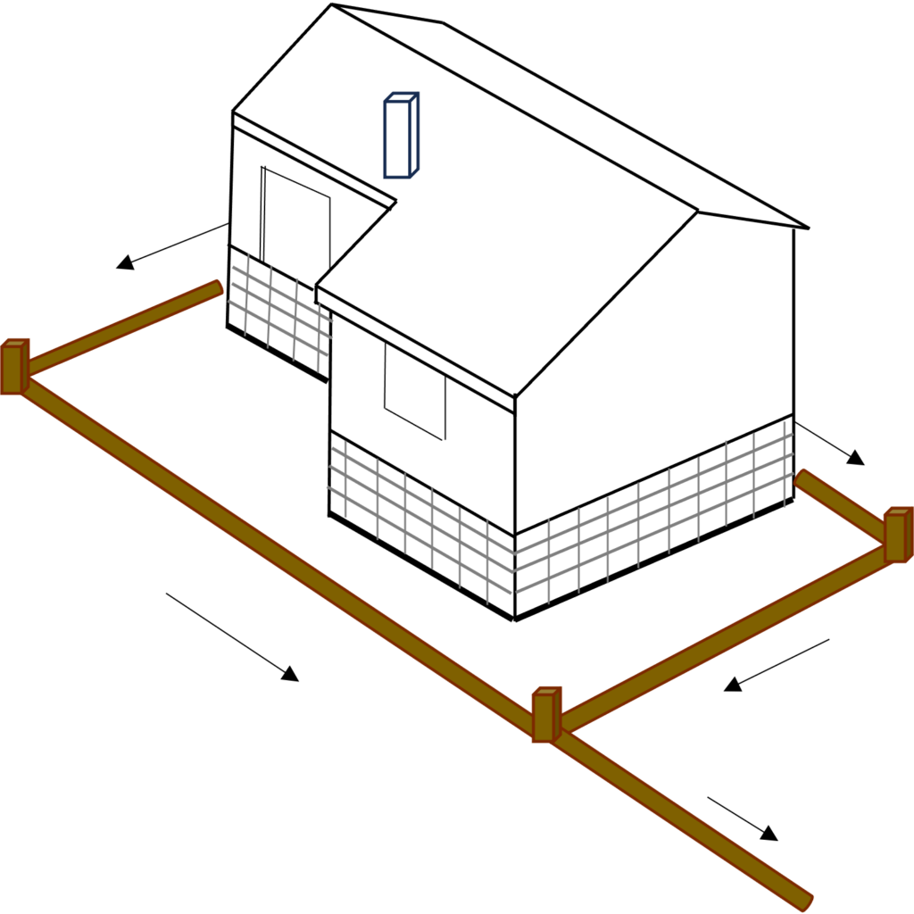 Drainage périphérique d'une maison